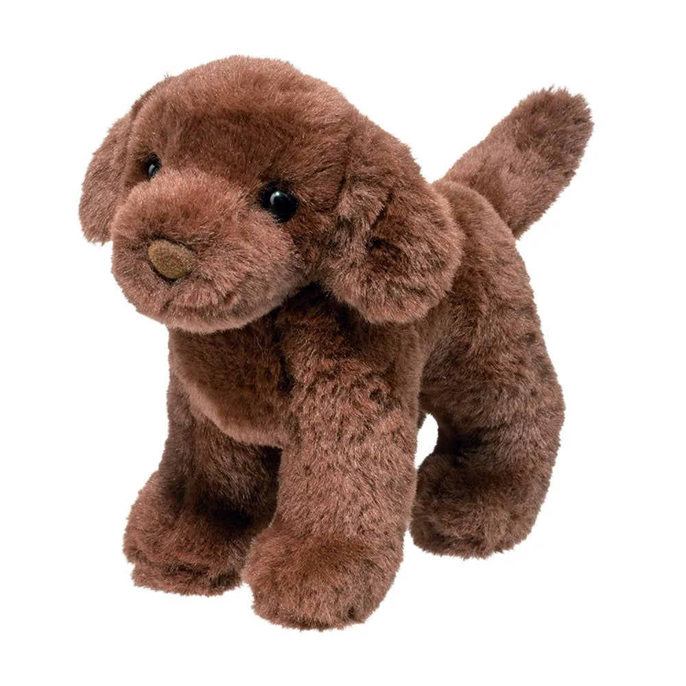 Sylvia Chocolate Lab Pup Stuffed Animal Plush- Small