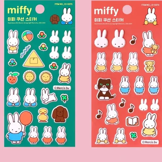 Miffy Puffy Stickers