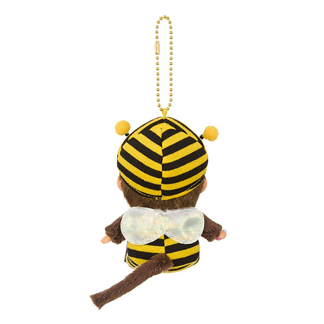NEW Official Monchhichi Honey Bee Keychain