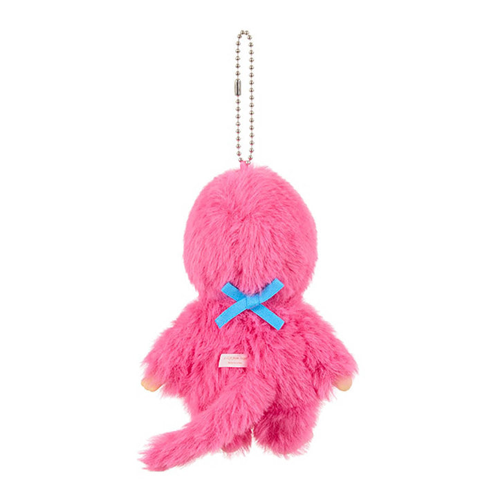 Limited Edition Sekiguchi Monchhichi Colors Series Keychain - Hot Pink