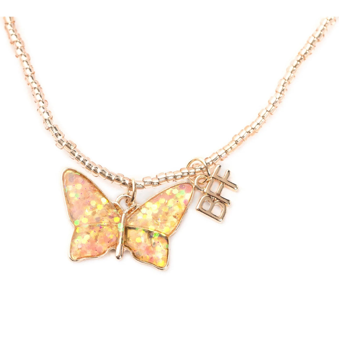 BFF Butterfly Share & Tear Necklaces