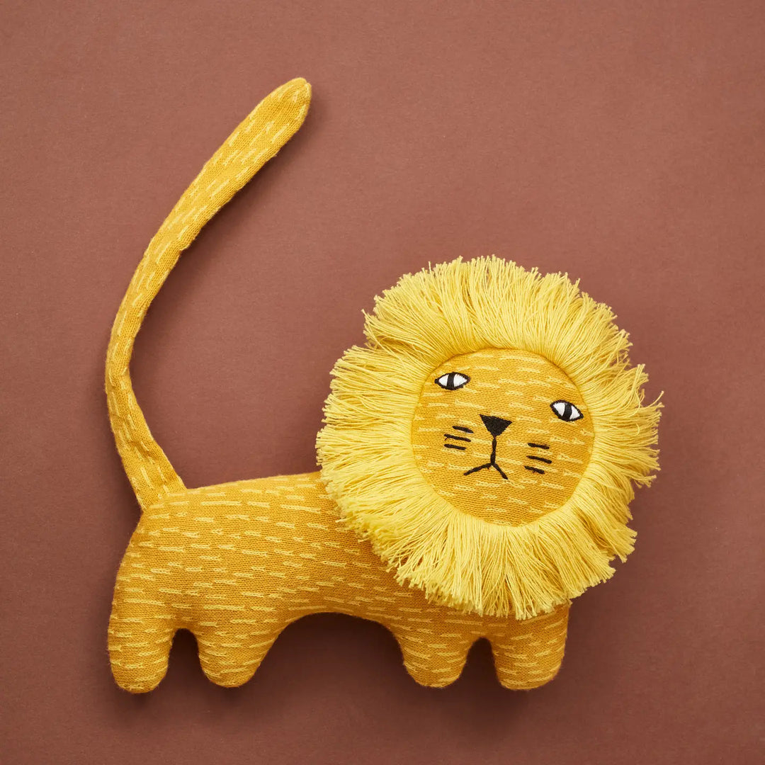 NEW Cotton Creature Stuffed Animal: Ronnie Lion