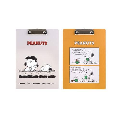 Peanuts Snoopy Clipboard - Yellow