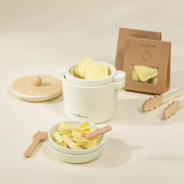 Wooden Pasta Playset