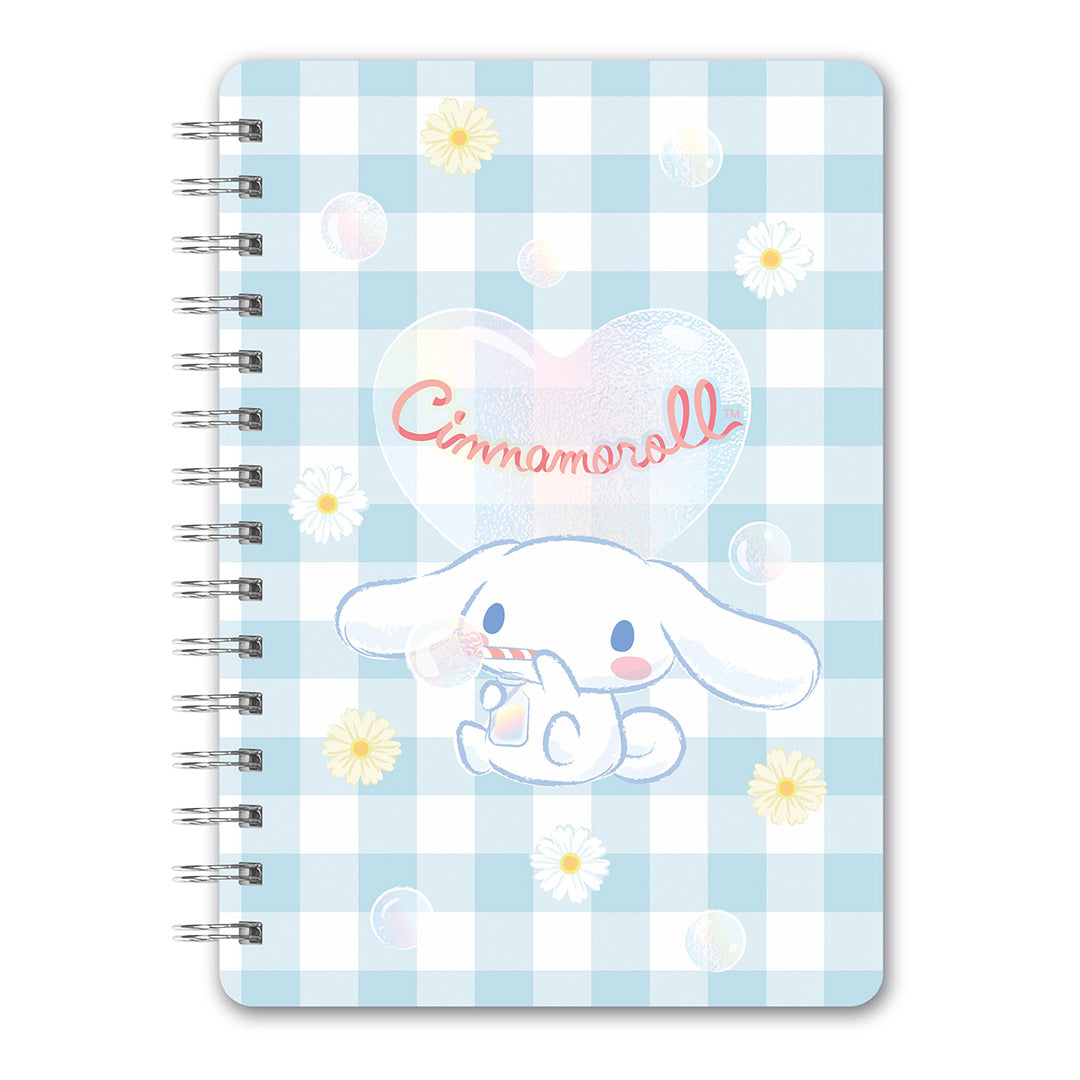 Sanrio Sweet Daisies Cinnamoroll Agatha Lined Notebook