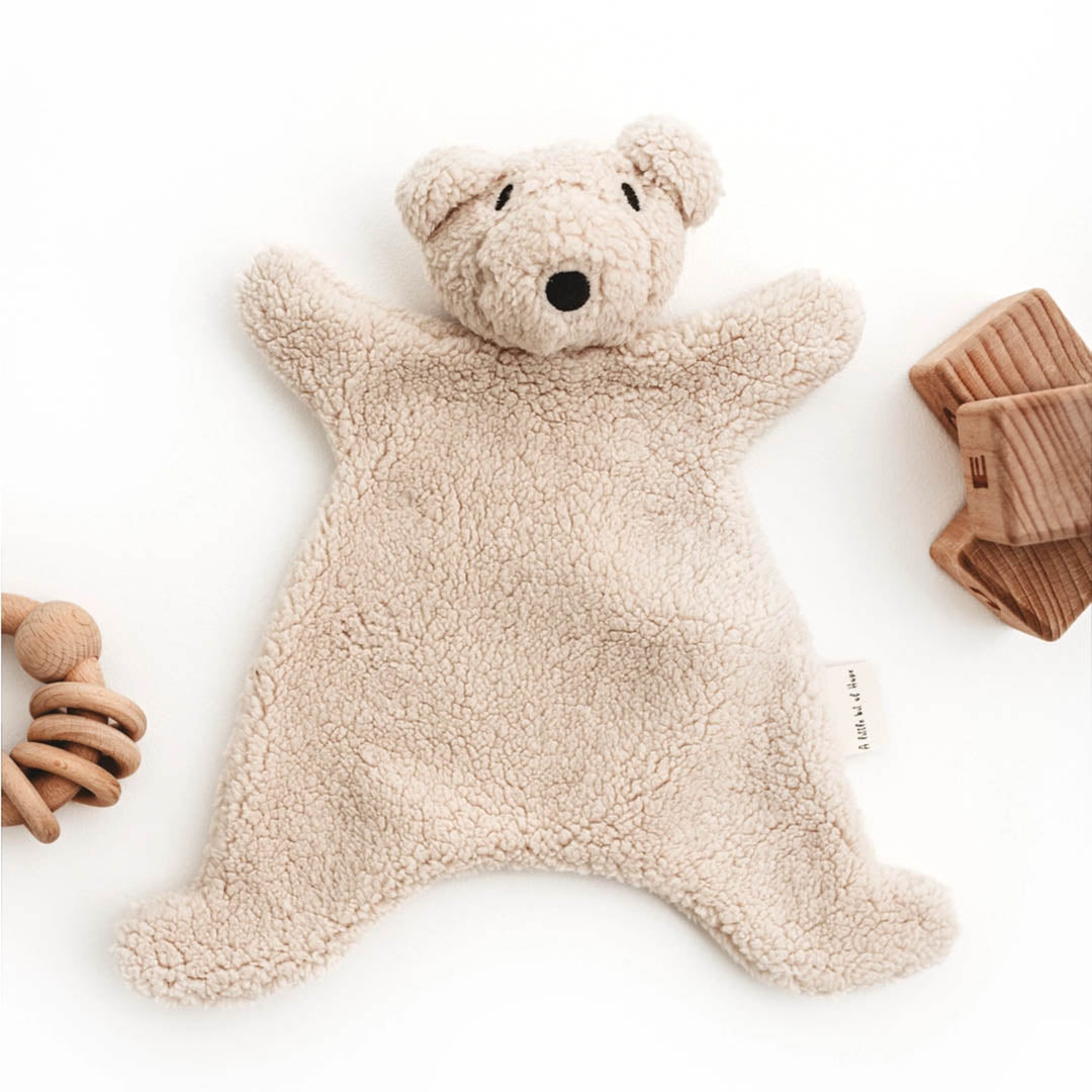 Lovey Snuggle Bear- Cream