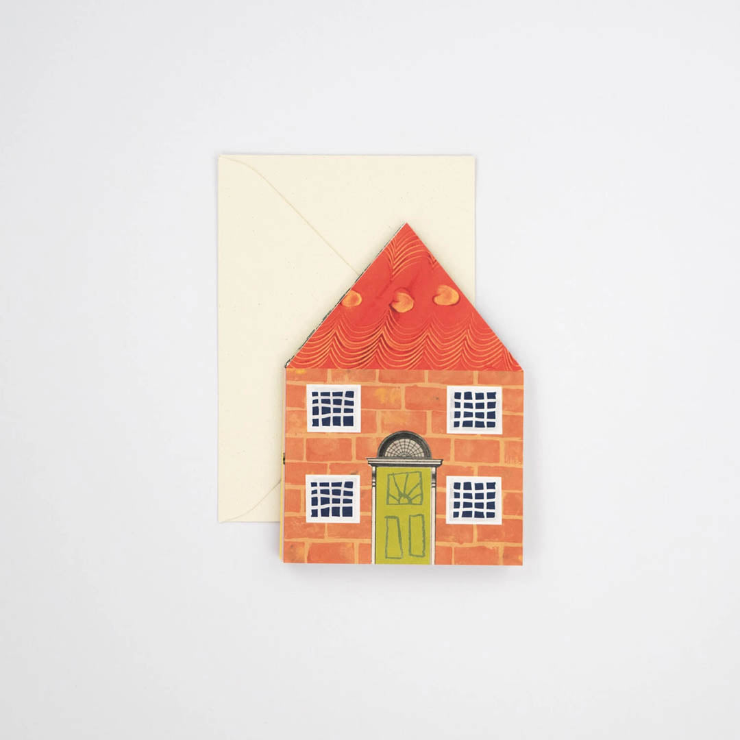 Greeting Card - House Concertina