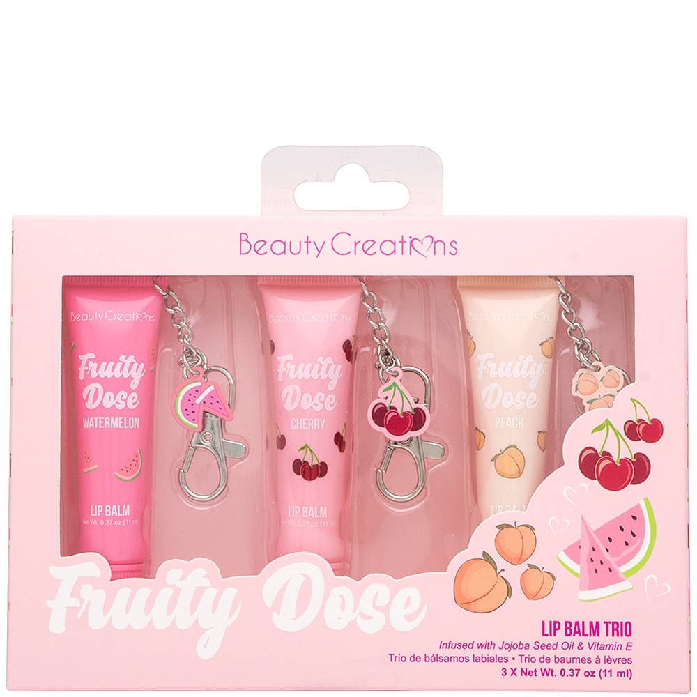 NEW Fruity Dose Lip Balm Trio Set