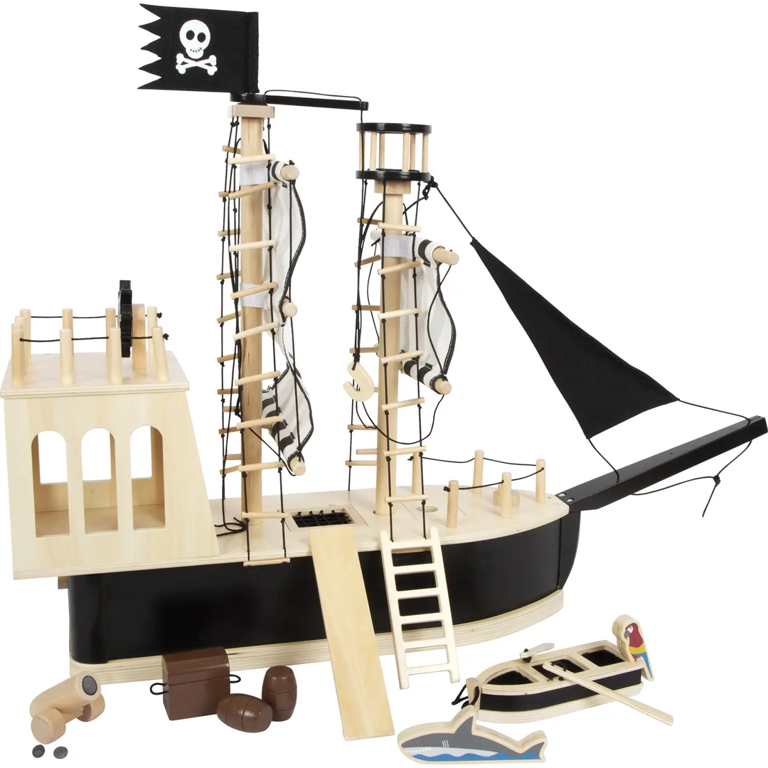 Wooden Large Adventure Pirate Ship