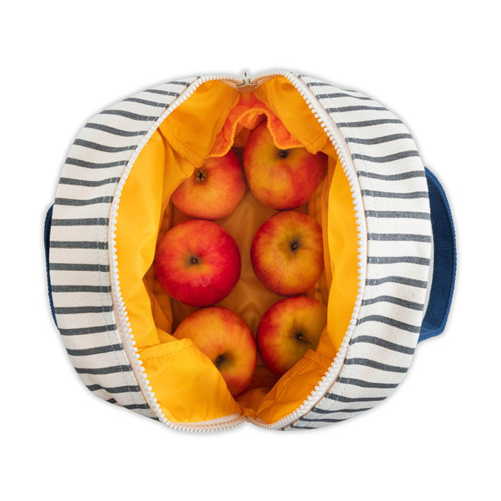 Zipper Lunch Bag- Nautical Stripe