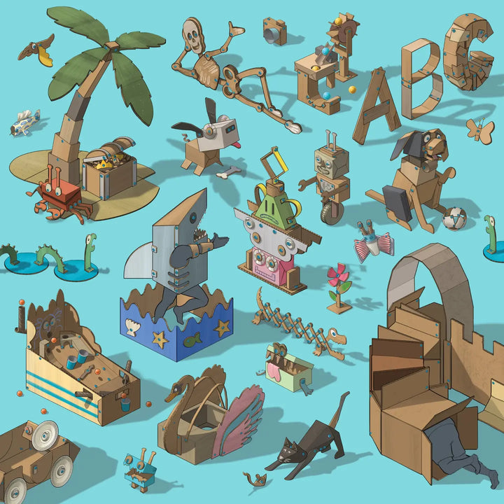 Explore | Makedo Cardboard Construction Kit