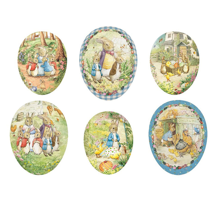Paper Mache L Easter Egg For Fillings- Beatrix Potter