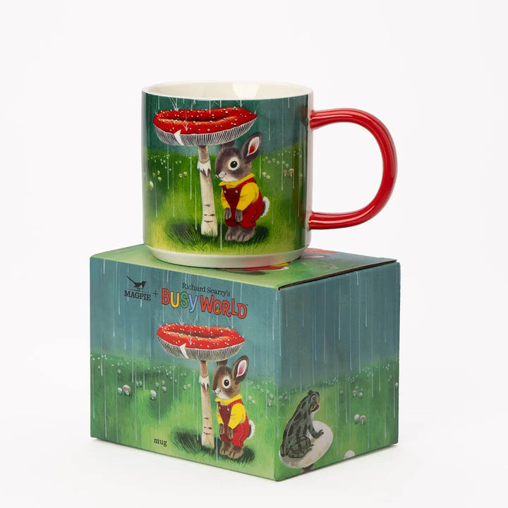Richard Scarry I am A Bunny Mushroom Mug