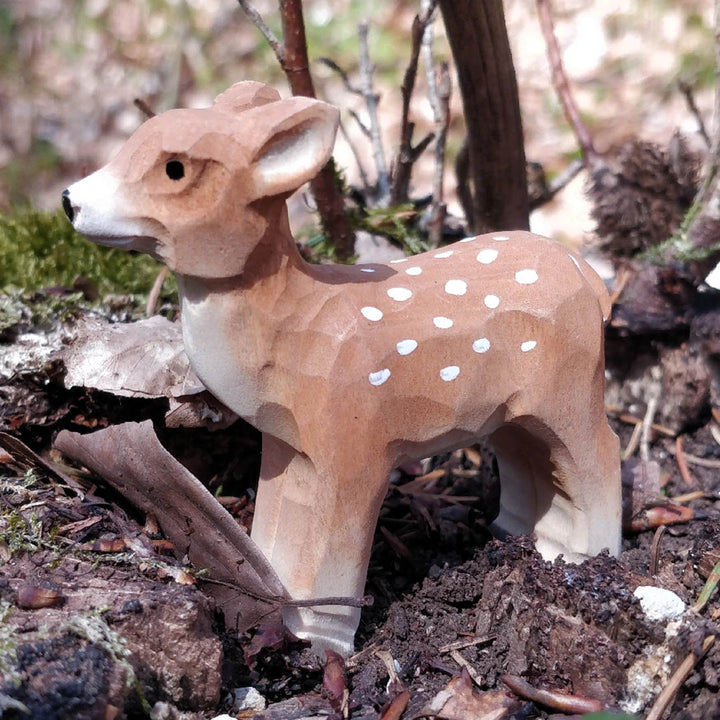 Wooden Fawn Animal Toy