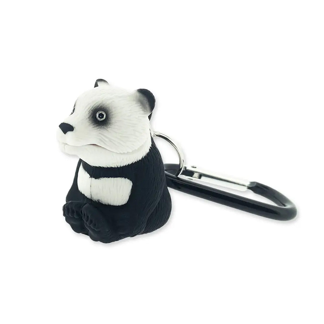 Animal Carabiner Flashlight - Panda Bear