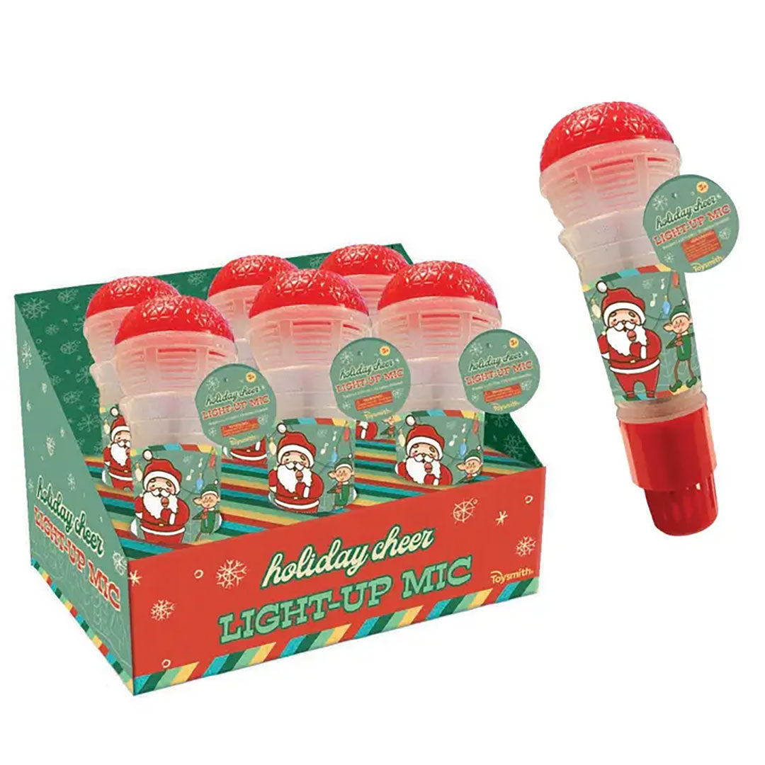 Holiday Cheer Light-Up Mic