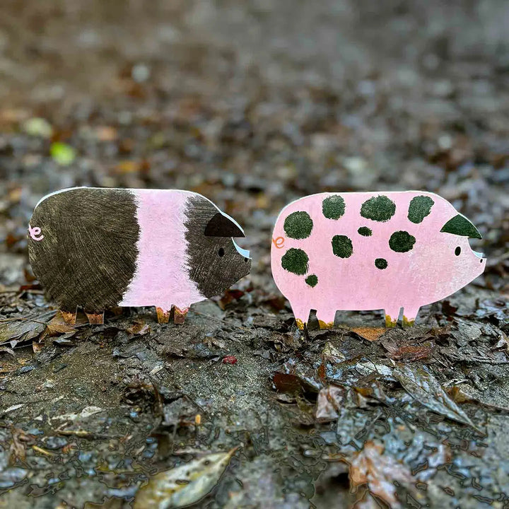Spotty Pig Greeting Card