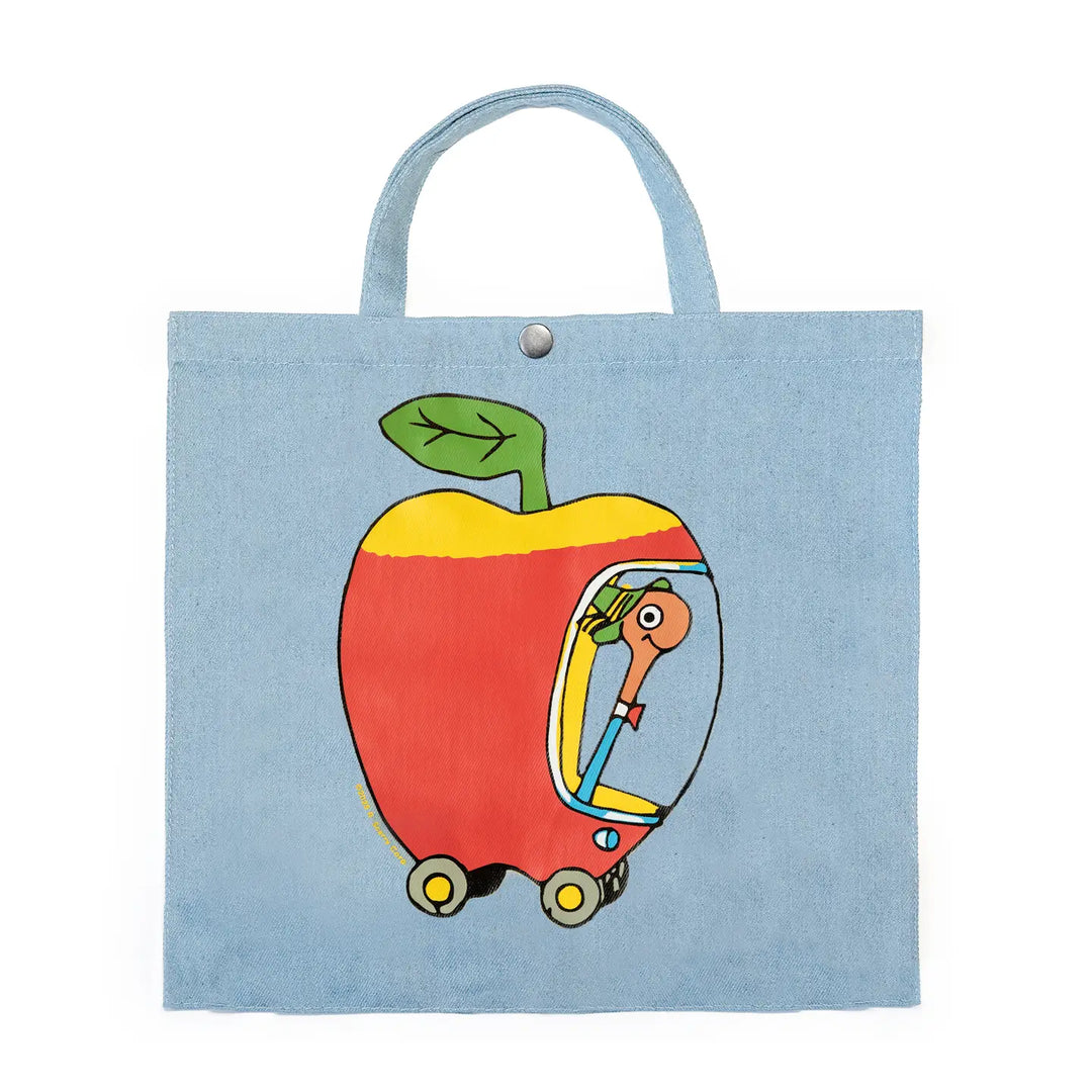 Richard Scarry - Lowly Worm Apple Car Tote