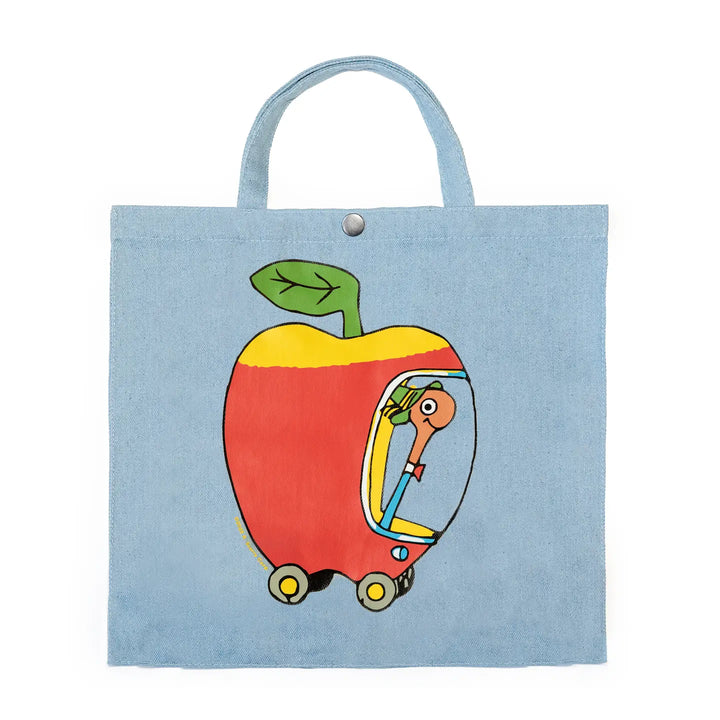 Richard Scarry - Lowly Worm Apple Car Tote