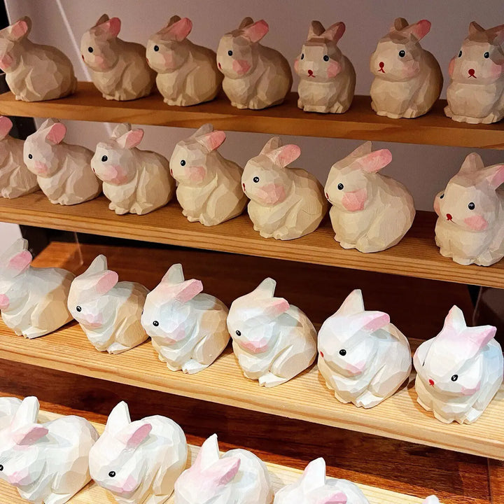 Handmade Wooden Animal- Rabbit