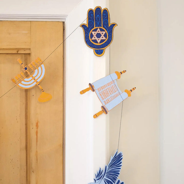 Hanukkah Sewn Garland