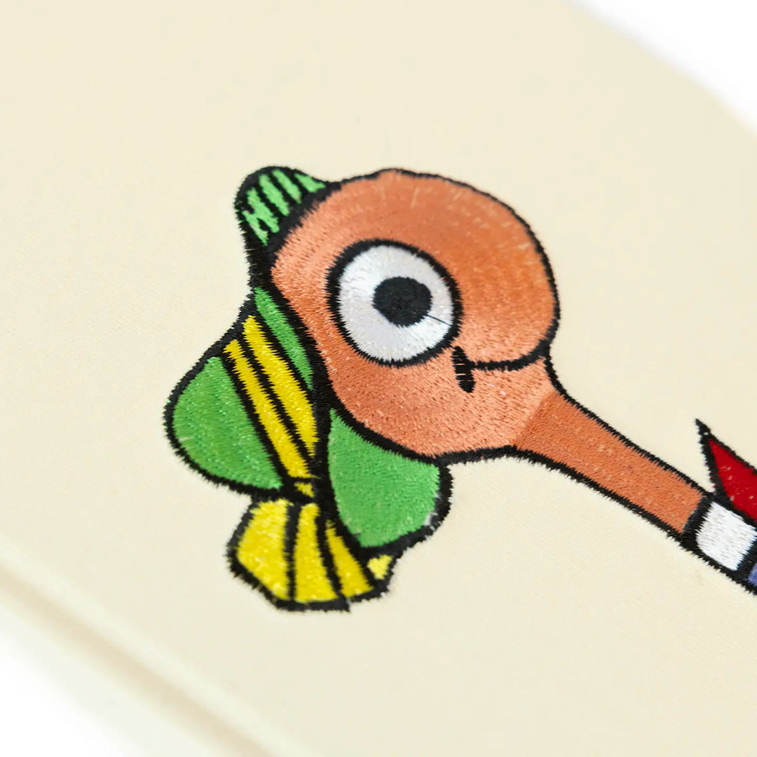 Richard Scarry® - Lowly Worm Embroidered Journal