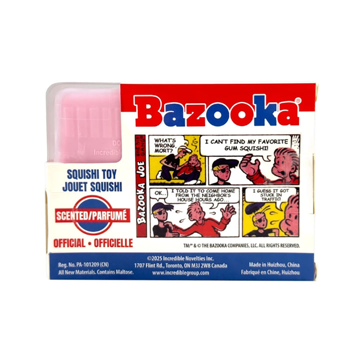 Bazooka Gum Scented Squishy Toy