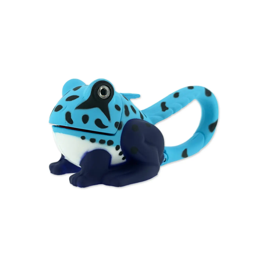 NEW Lifelight Animal Carabiner Flashlight - Blue Frog