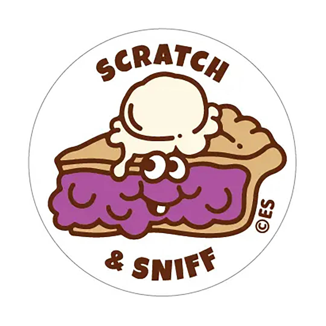 Blackberry Pie Scratch & Sniff Stickers