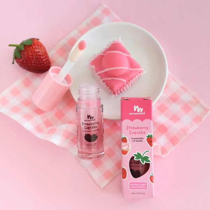 NEW Natural Kids Lip Gloss- Strawberry