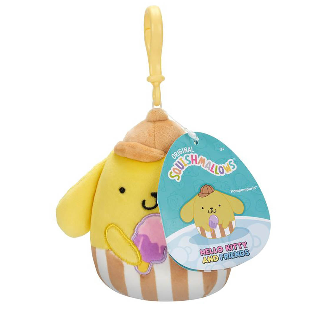 Squishmallows Hello Kitty Food Truck Clips