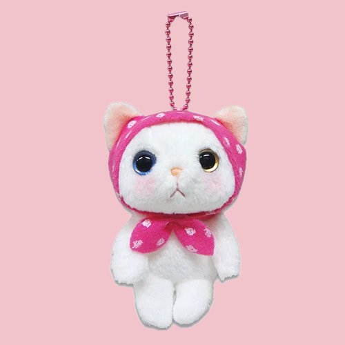 NEW Japanese Cat Series- Smaller Keychain Size Bonnet