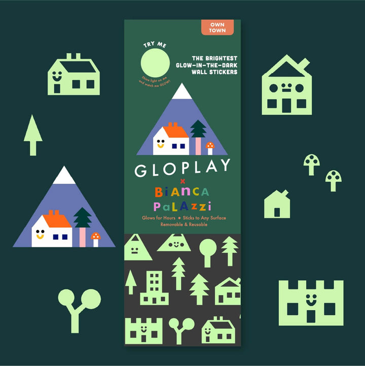 Japanese Glo Stickables Set- Our Town by Bianca Palazzi