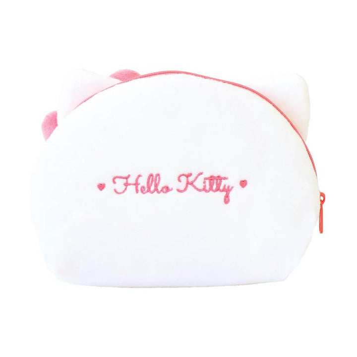 Official Sanrio Hello Kitty Plush Face Pouch Bag