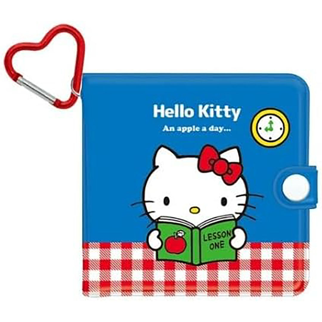 Hello Kitty Retro Puffy Wallet Blue
