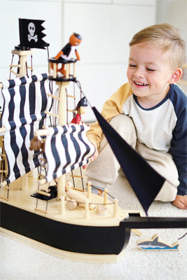 Wooden Large Adventure Pirate Ship