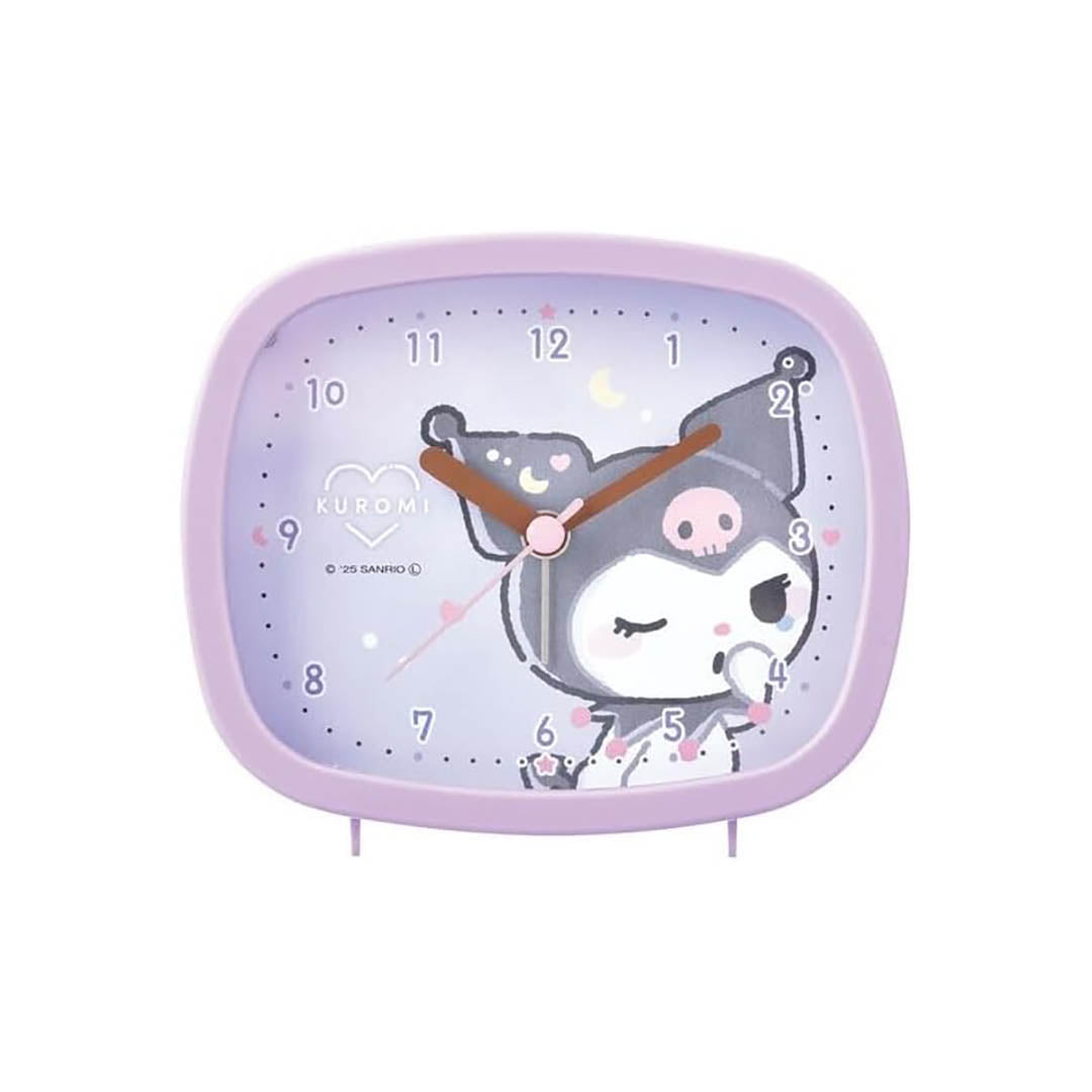 NEW Sanrio Characters Table Clock - Kuromi
