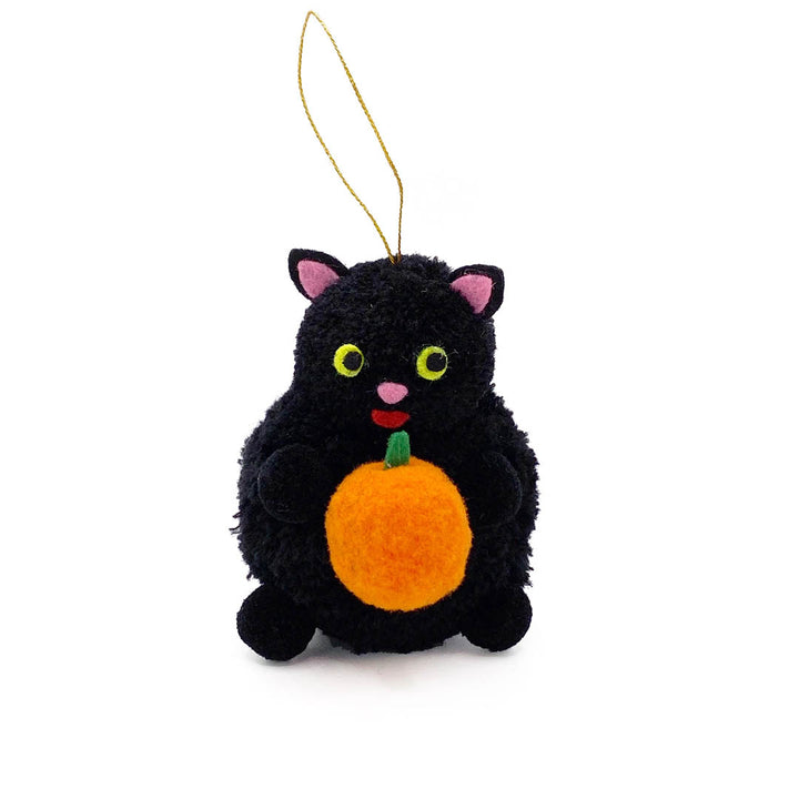 NEW - MADE IN USA Pom Pom Retro Ornaments