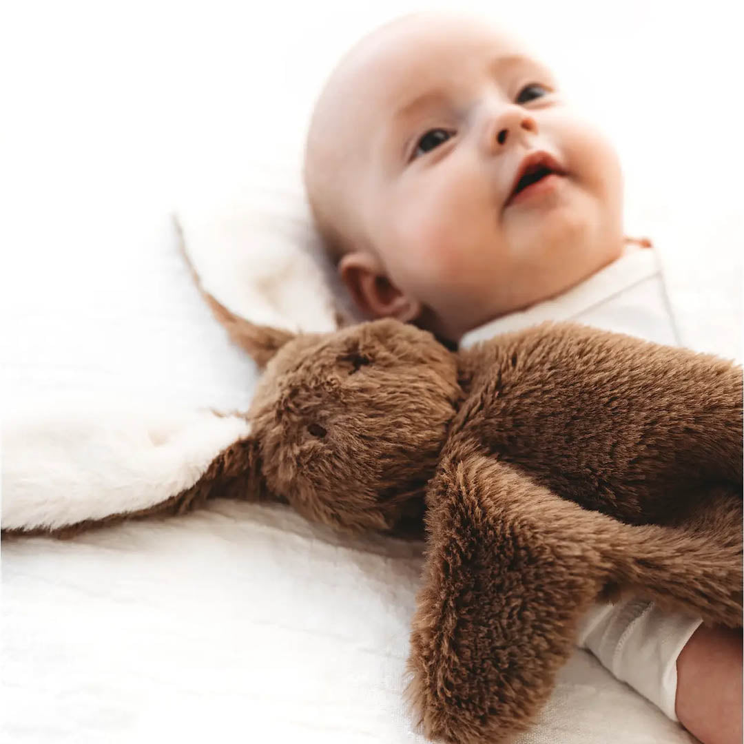Lovey Brown Bunny Snuggle Bear