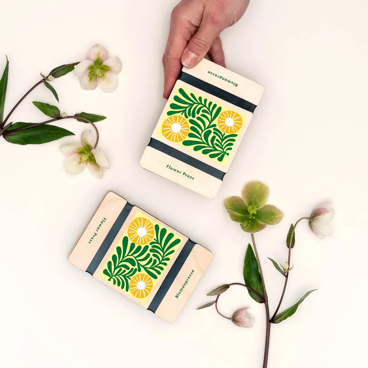 Wooden Pocket Flower Press - Vine