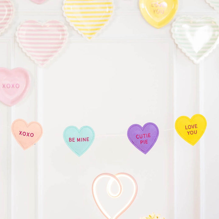 Coversation Heart Banner