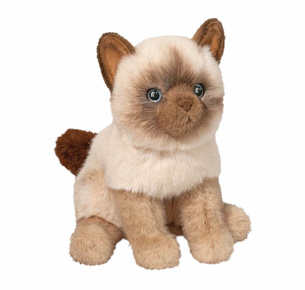 Fu Siamese Cat Stuffed Animal