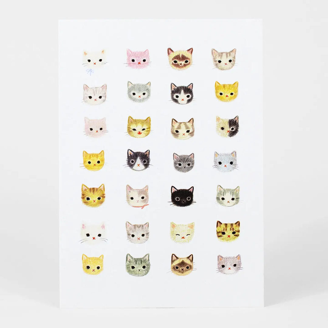 Emily Winfield Martin: Girls & Cats Postcard Set