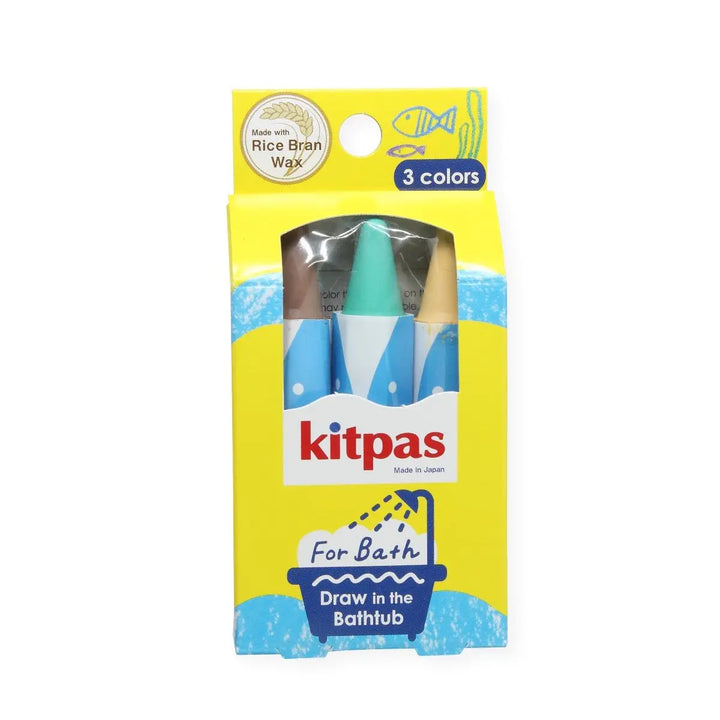 Japanese Kitpas Bath Crayon Set- 3 pcs Color #3