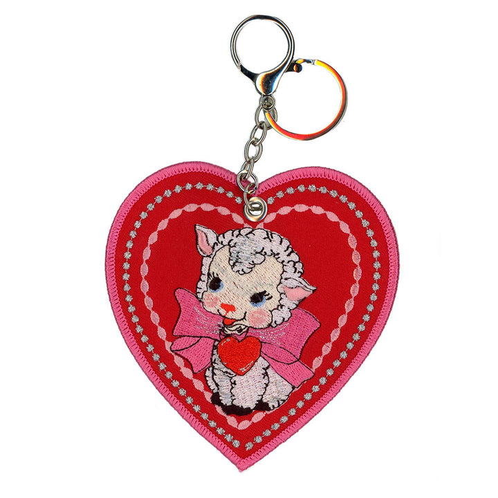 Sheep Bag Keychain Charm