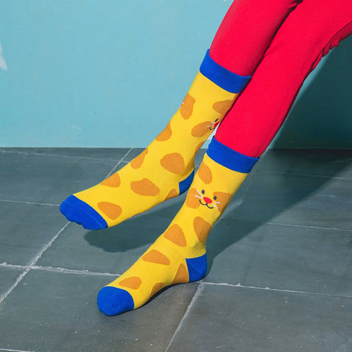 Kid's 3D Socks-Smiley Cat