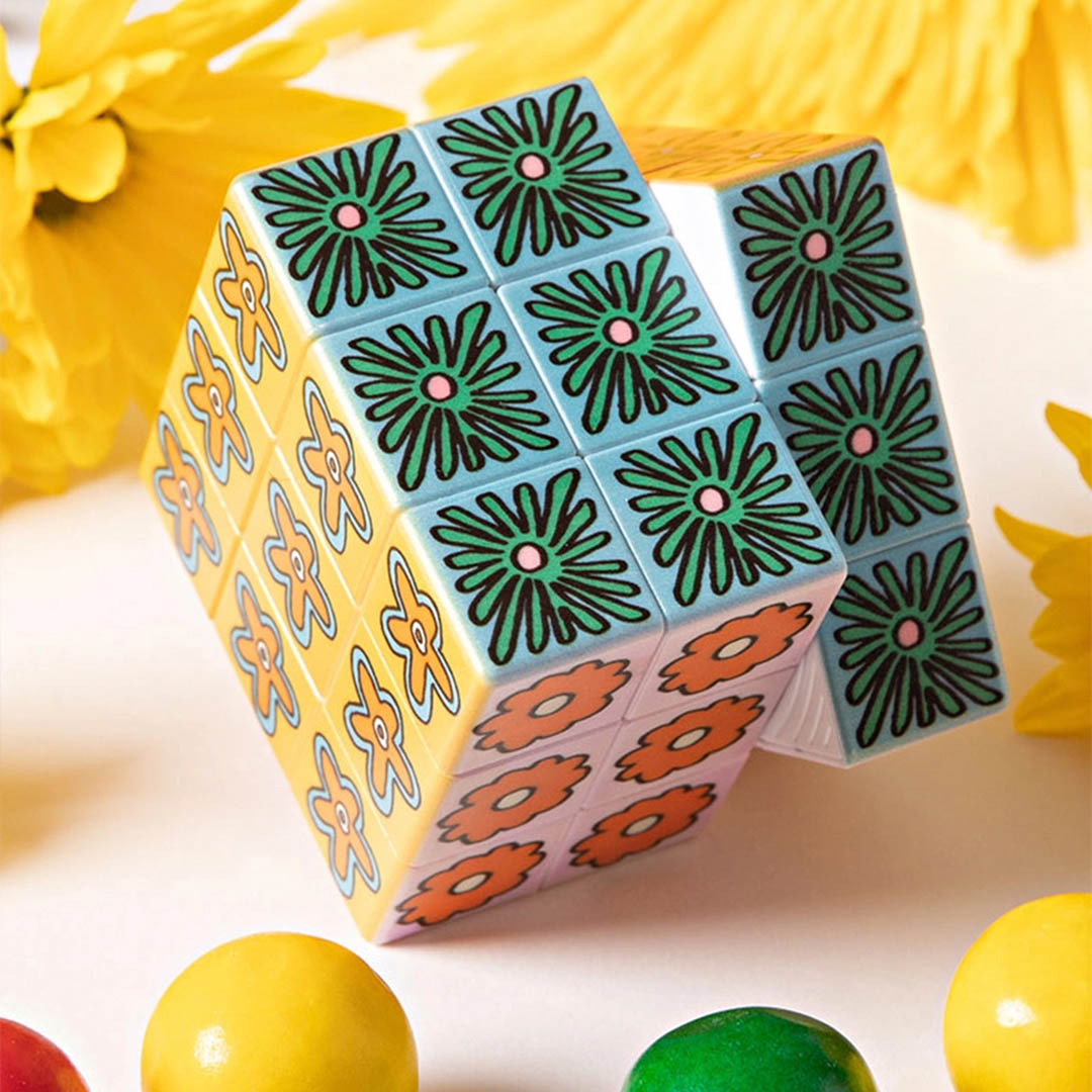 Art Cube – Flower Pop Artistic Puzzle Game