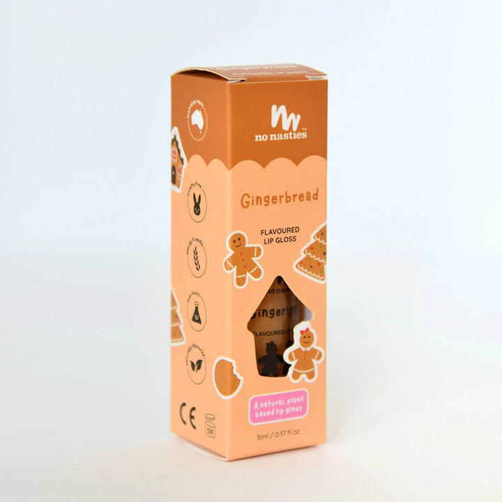 Natural Kids Lip Gloss- Gingerbread