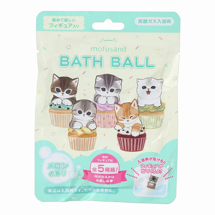 Japanese Mofusand Bath Bomb with Toy 3 - Green