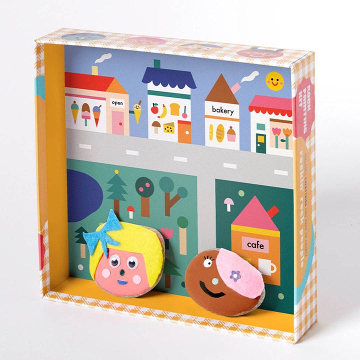 Rock Painting Kit for Kids - Cool Faces